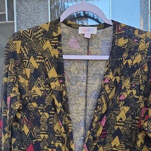 Geometric Patterned Women's Cardigan/kimono